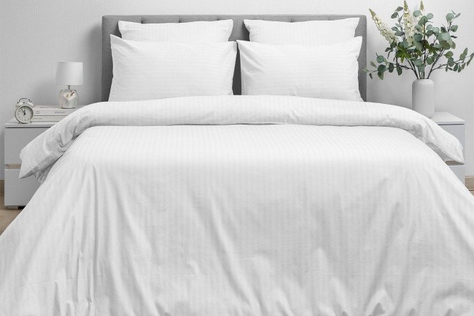 Комплект постельного белья Warm white 148х215 см, 1,5 спальный