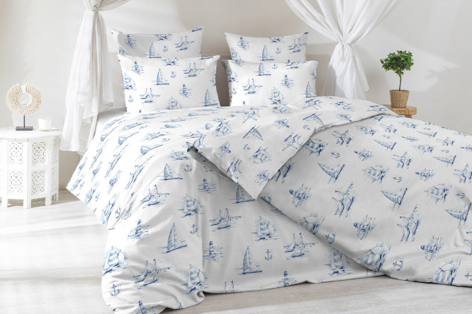 Комплект постельного белья Regatta blue