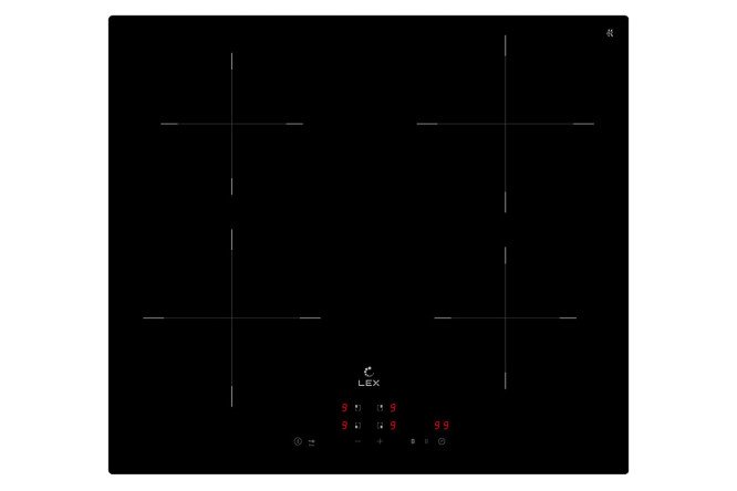 Изображение товара Индукционная варочная панель LEX EVI 640A BL 59 см