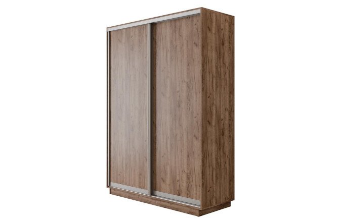 Изображение товара Шкаф-купе 2-дверный Оптима 120х220х60,1 см, дуб табачный