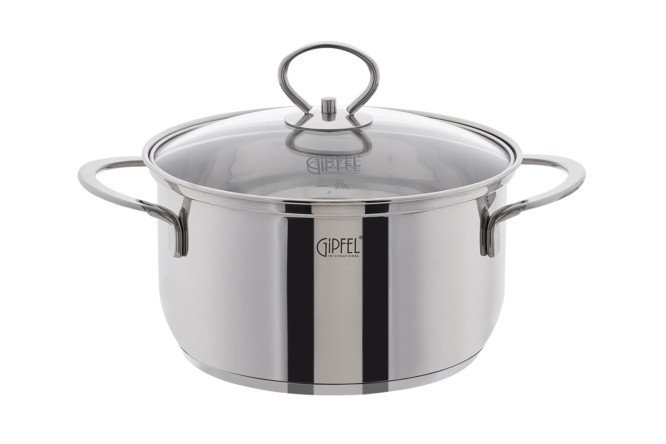 Изображение товара Кастрюля GIPFEL Sofia 3.1 л нержавеющая сталь для индукционных плит