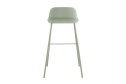 Барный стул Stool Group Mist 47х90х47 см, цвет сидушки серо-зелёный, ножек серо-зелёный