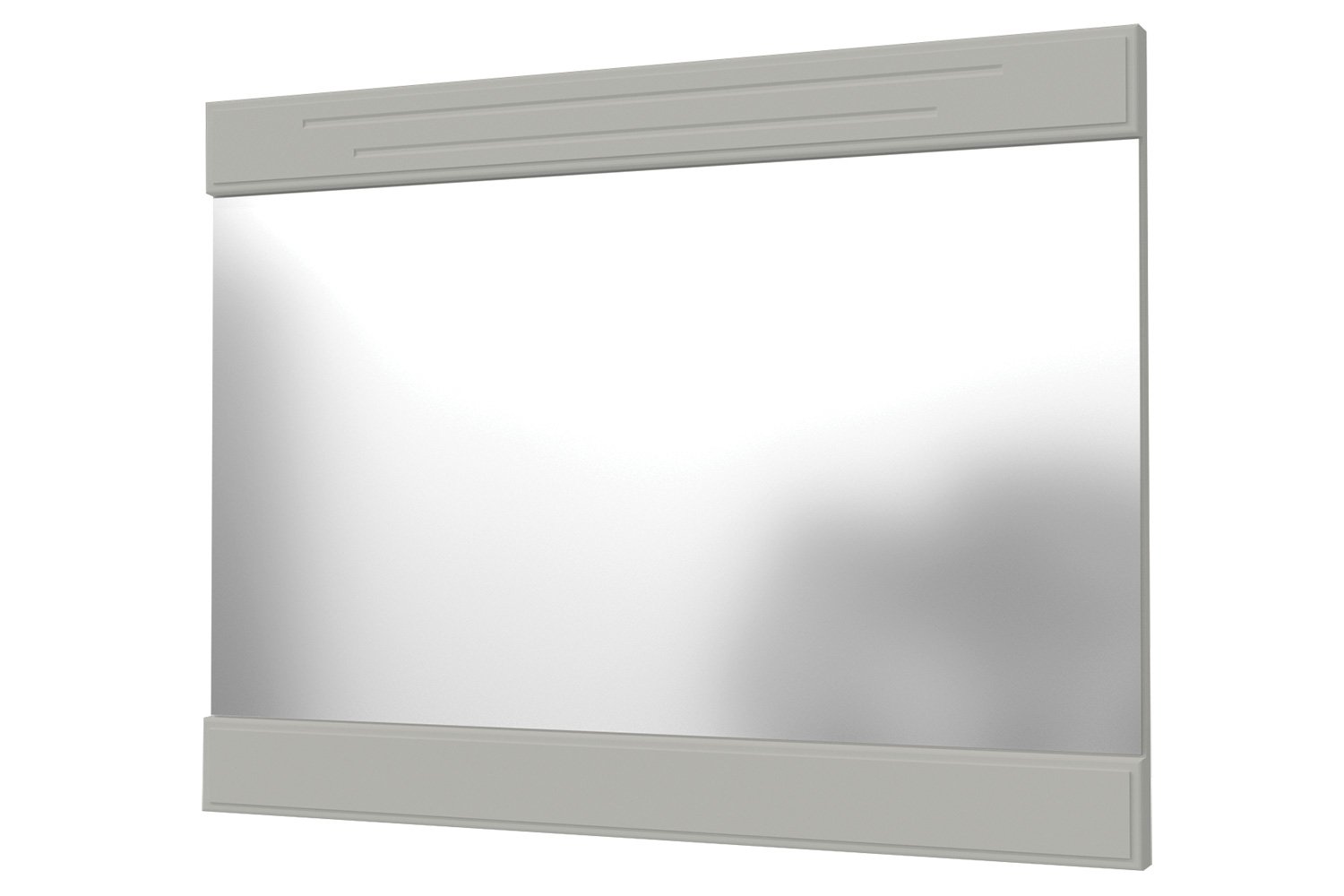 Зеркало навесное с декоративными планками Олимп