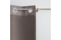Штора ESTUDI BLANCO Carlina 180х280 см, 1 шт., цвет серо-коричневый