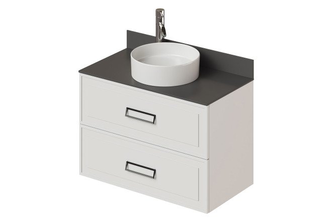 Изображение товара Тумба подвесная Pino 91 см, цвет каркаса керамик, фасада керамик