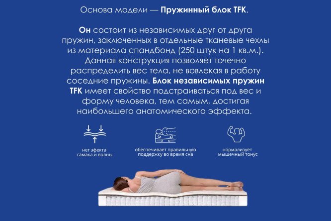 Матрас DREAMLINE Wow Фоам TFK 180х190 см