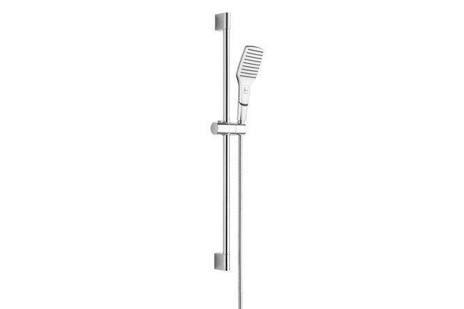 Изображение товара Душевой гарнитур ORANGE O-Shower OS810cr с длинным шлангом и регулируемой высотой