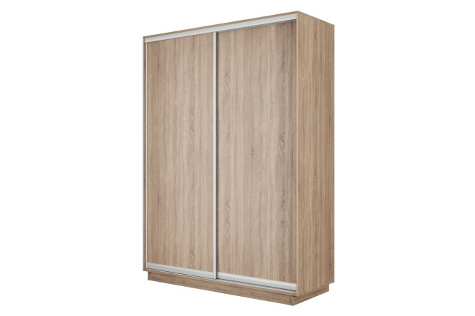 Изображение товара Шкаф-купе Slide-2 v.2 120х240х60 см сонома серебро современная мебель