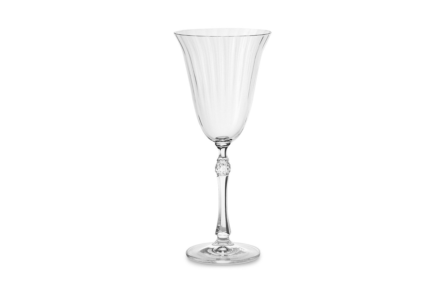 Набор бокалов CRYSTAL BOHEMIA Parus optic 250 мл, 6 шт., Стекло