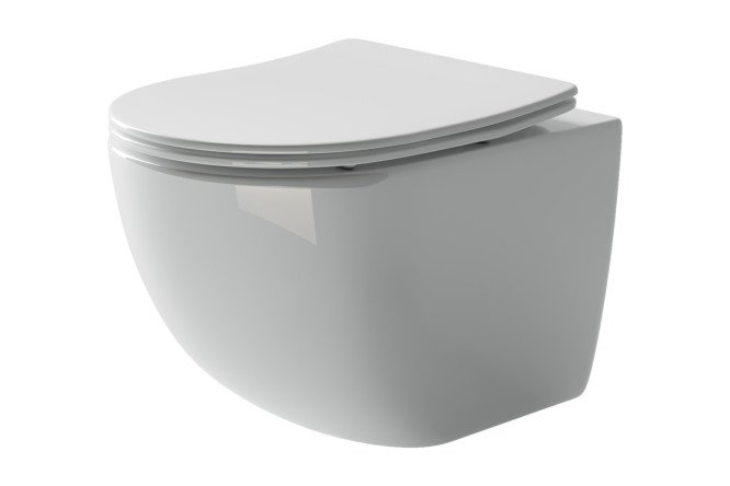 Унитаз подвесной CERAMICANOVA Forma Rimless 36.5х37х48.5 см