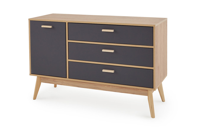 Изображение товара Комод SCANDICA Хортен 119х82х45 см светлый дуб графит