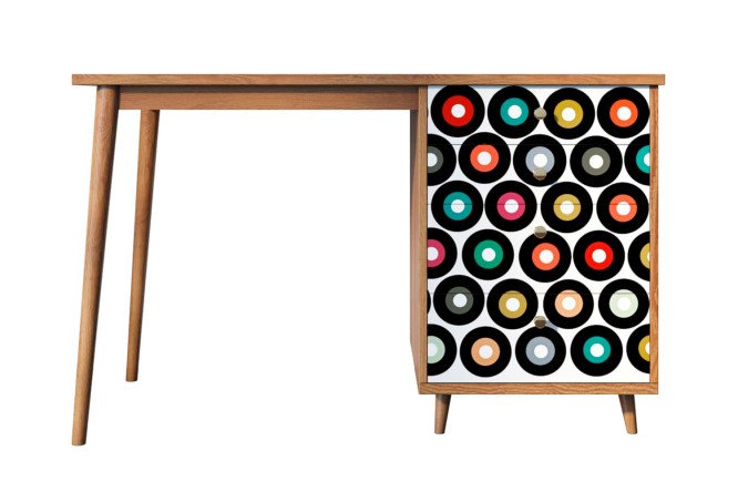 Изображение товара Письменный стол Berber BB31 с 1 тумбой - 120x75 см