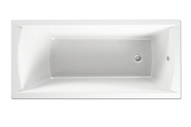 Изображение товара Пристенная ванна Стандарт АВS_010233 150x70 см белая из АБС-пластика и акрила