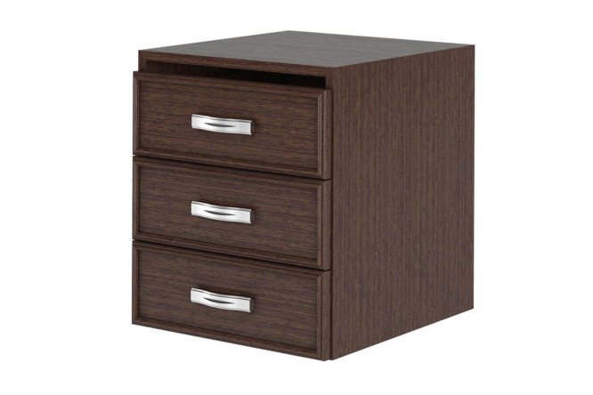 Изображение товара Подвесная тумба Porto с 3 ящиками 45х51.6х47.7 см Венге цаво