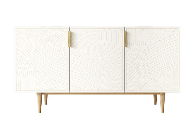 Изображение товара Комод Line с 3 дверками - современная мебель для хранения