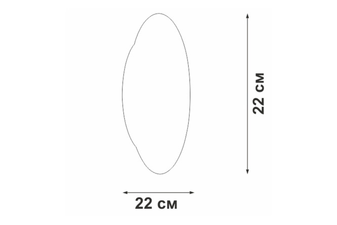 Светильник настенный LED VITALUCE V4674-2/1A 2.5 кв.м, LED