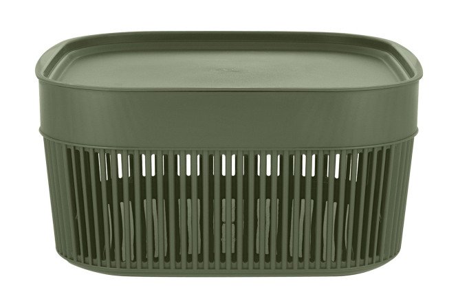 Корзина с крышкой Струна 28.8x14.5x29.6 см, 9.5 л