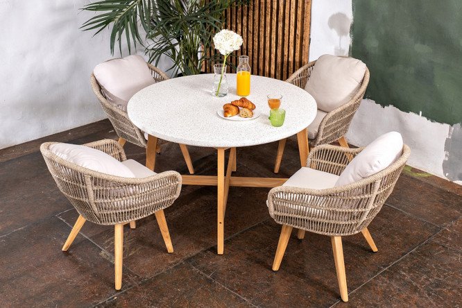 Изображение товара Обеденная группа из тика  Talara S