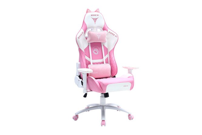 Изображение товара Кресло компьютерное игровое ZONE 51 Kitty Pink с механизмом качания