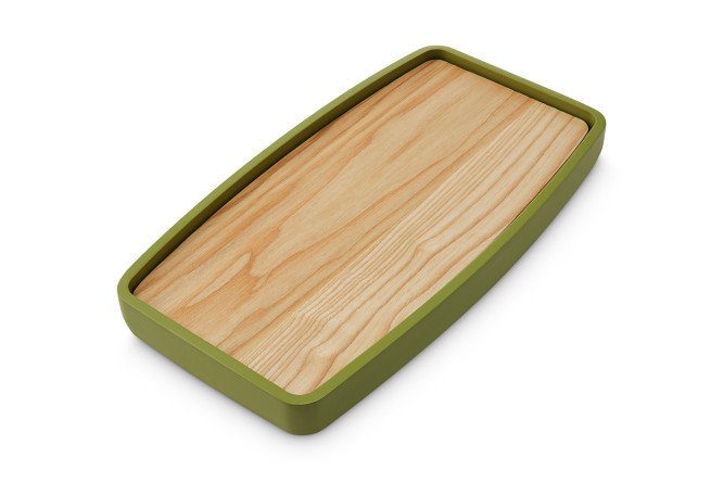 Изображение товара Подставка EVIO Kyoto 27x2.5x15 см из полирезина и дерева