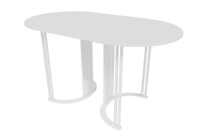 Стол GENGLASS Violur 140х75х80 см
