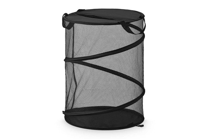 Изображение товара Корзина для белья HOFF Zeno 50 л из полиэстера для хранения одежды