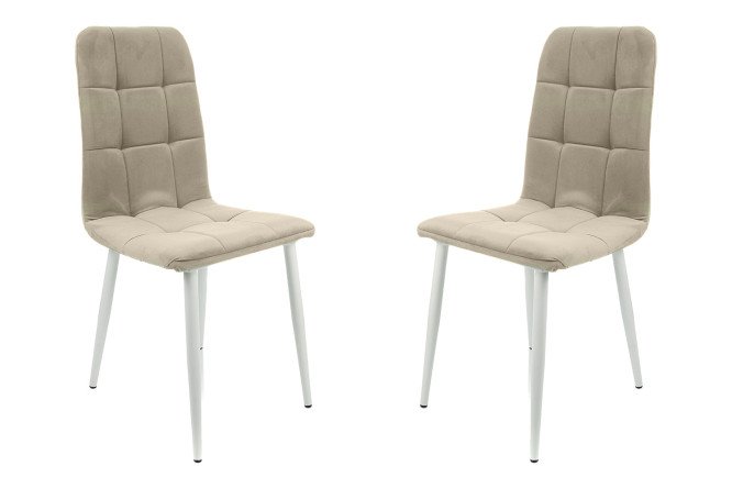 Изображение товара Комплект стульев Леон Классика 43х86х41 см вельвет сталь