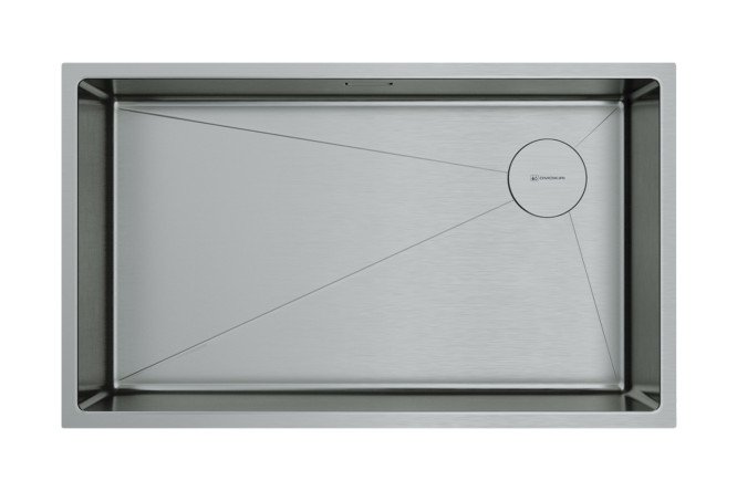 Изображение товара Мойка врезная OMOIKIRI Taki 74-U/IF Side-IN из нержавеющей стали 74х44 см