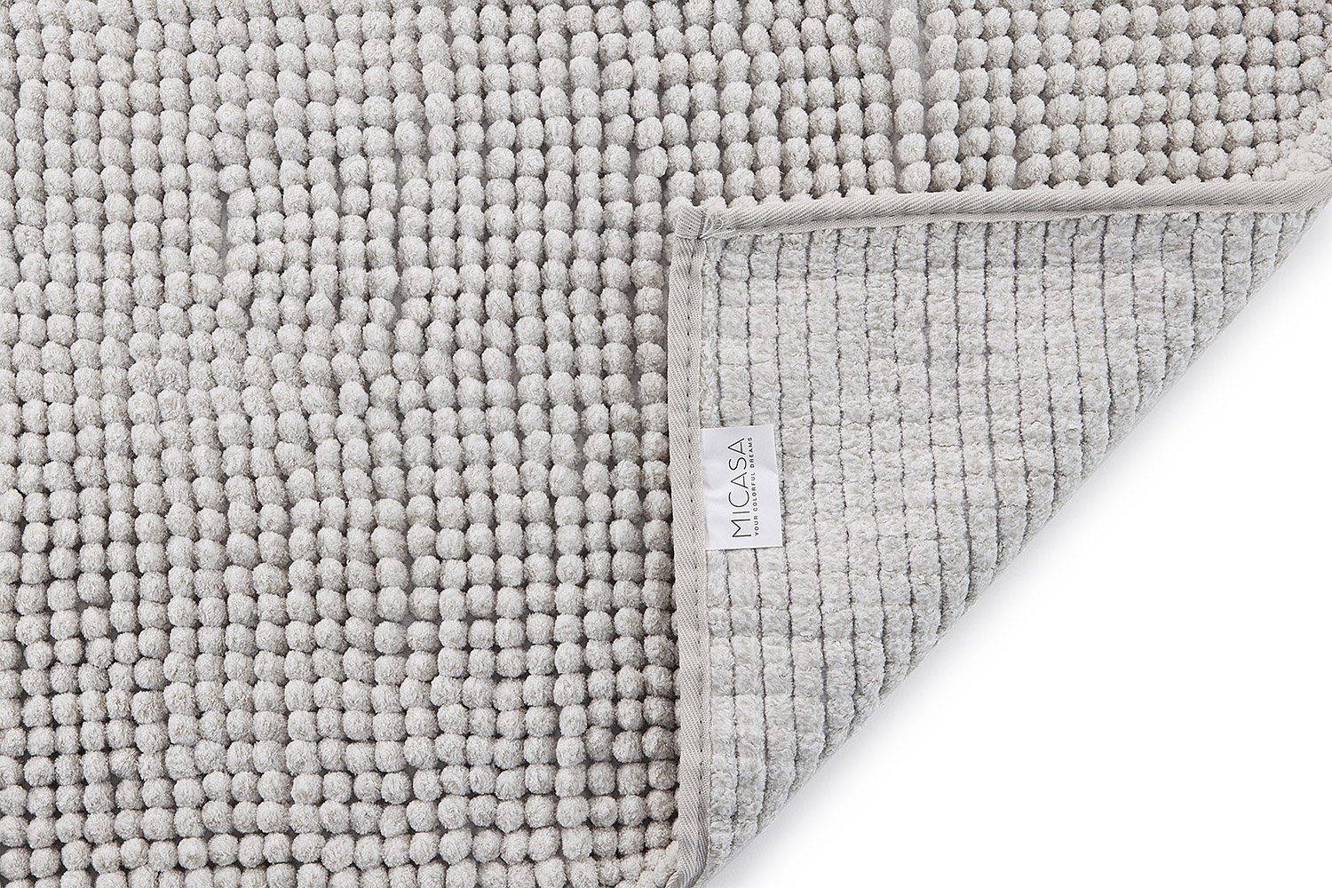 Коврик для ванной комнаты MICASA Chenille 45x75 см