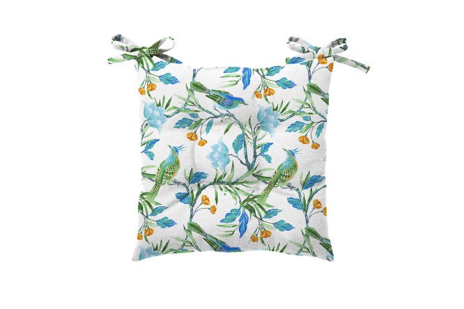 Изображение товара Подушка для стула Квезаль с тафтингом 40х40 см