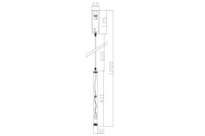 Светильник подвесной FREYA FR5168PL-L3W 2 кв.м., LED, 35 см