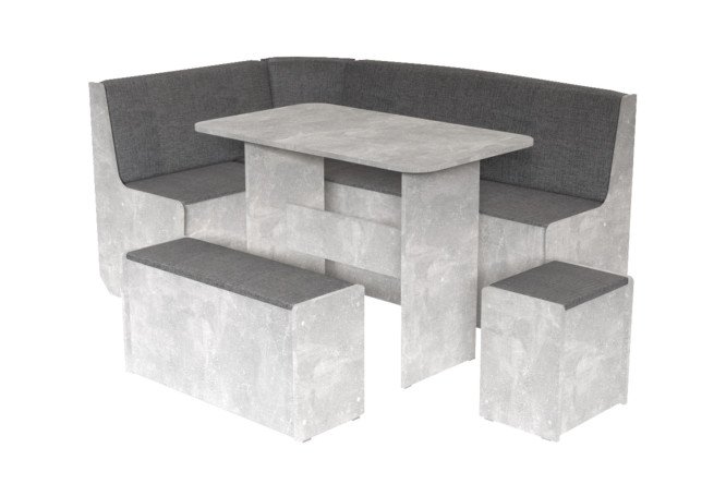 Изображение товара Кухонный уголок Чикаго с универсальным углом 159.8х79.8х109.8 см