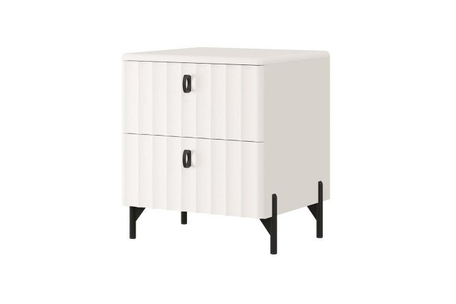 Изображение товара Тумба прикроватная Тиффани из МДФ 45x52,5x41,1 см с ножками 10 см