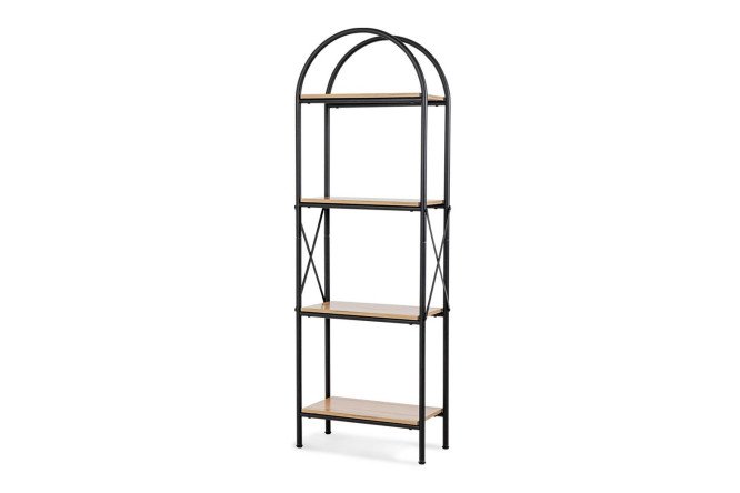 Изображение товара Стеллаж Veneda из металла и ЛДСП, современный дизайн, прочный и удобный