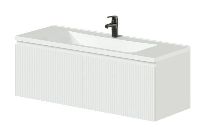 Изображение товара Тумба подвесная Kate 120 119.6 см, цвет каркаса бланж, фасада бланж