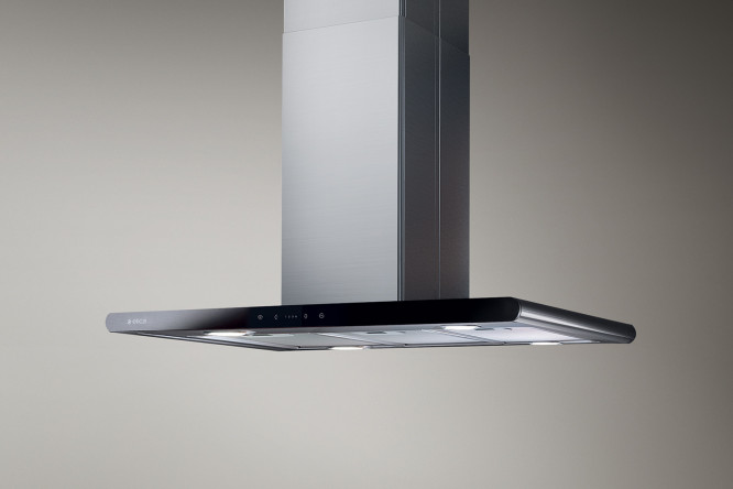 Изображение товара Вытяжка ELICA GALAXY ISLAND BLIX/A/90X45 цвет чёрный, 89 см