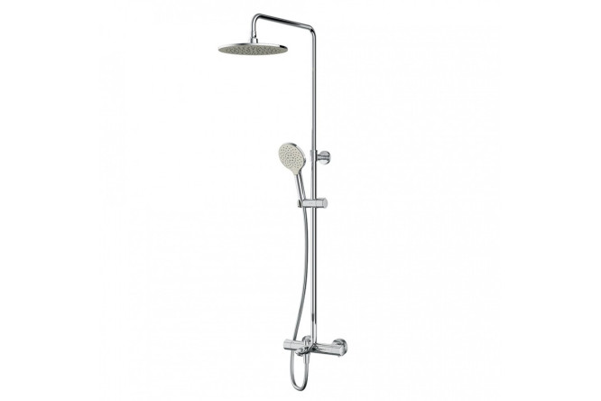 Изображение товара Душевая система AM.PM Like F0780564 с термостатом и глянцевым покрытием