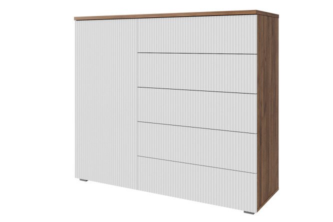 Изображение товара Комод Оскар Амели 125,4х109,2х44 см дуб табачный craft Тальк