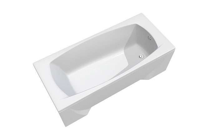 Изображение товара Ванна пристенная Pragmatika Премиум 173x75 см белая акрил стеклоровинг