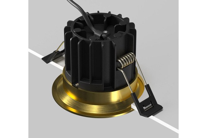 Светильник встраиваемый MAYTONI Downlight Round 8x6x8 см, LED