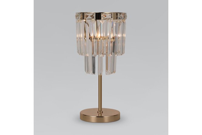 Светильник настольный с выключателем EUROSVET Elegante E14, 20x45x20 см