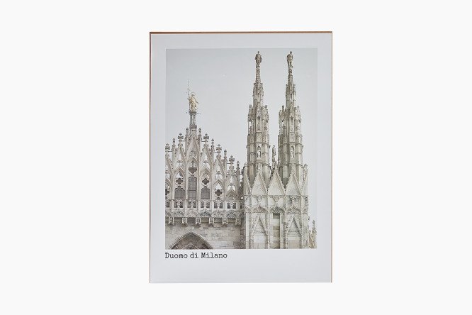 Изображение товара Постер на подложке Архитектура Готический собор 50х70 см