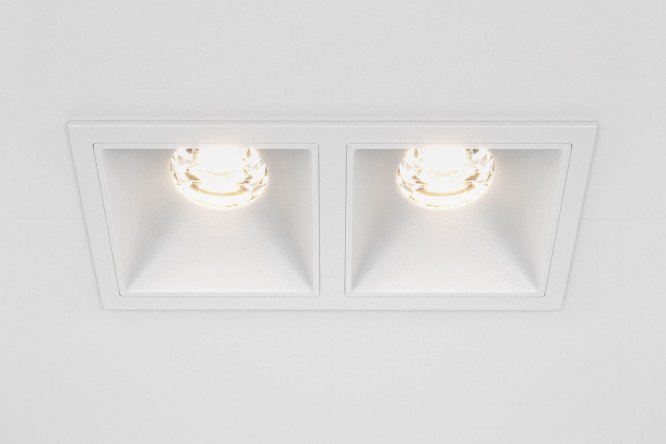 Светильник встраиваемый MAYTONI Downlight Alfa 12.6x5.2x6.5 см, LED