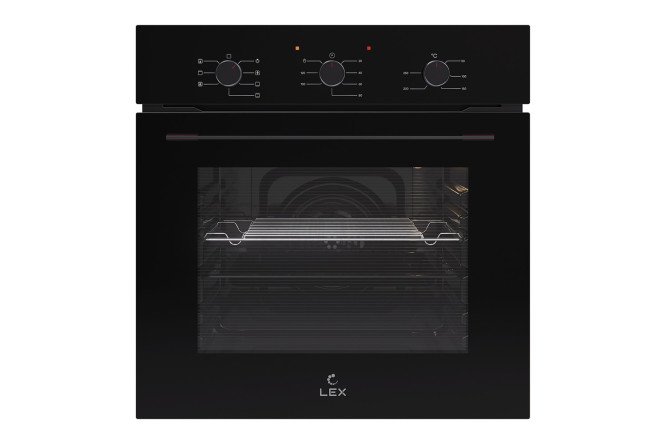 Изображение товара Электрический духовой шкаф LEX EDM 075 BBL черный 59,5x59,5x53 см 7 режимов
