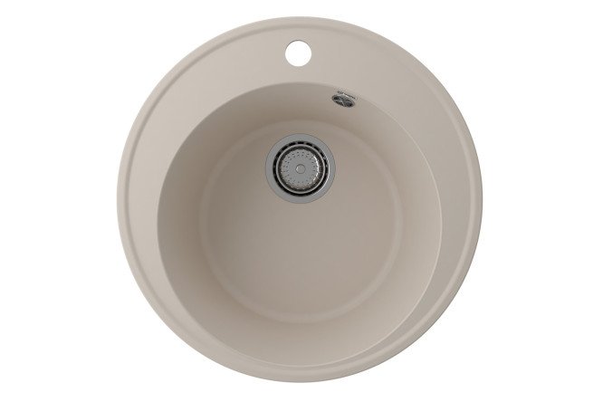 Изображение товара Мойка ULGRAN Quartz Nora 485-02 кварцевый композит 48.5х48.5х20 см