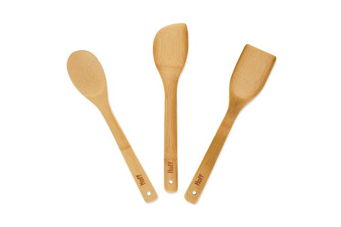 Изображение товара Набор кухонных принадлежностей HOFF Bamboo Бамбук, 3 предм.