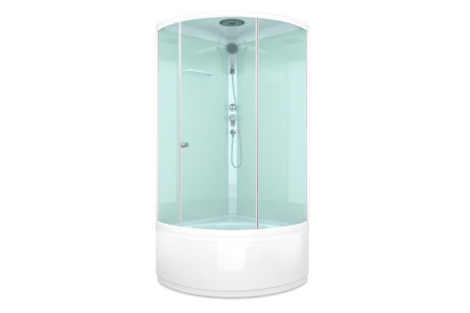 Изображение товара Душевая кабина MELODIA DELLA VITA Jive MB02004 90х218 см угол универсальный