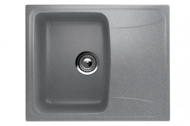 Изображение товара Мойка кухонная с крылом ULGRAN U-201 58х47х19 см искусственный мрамор