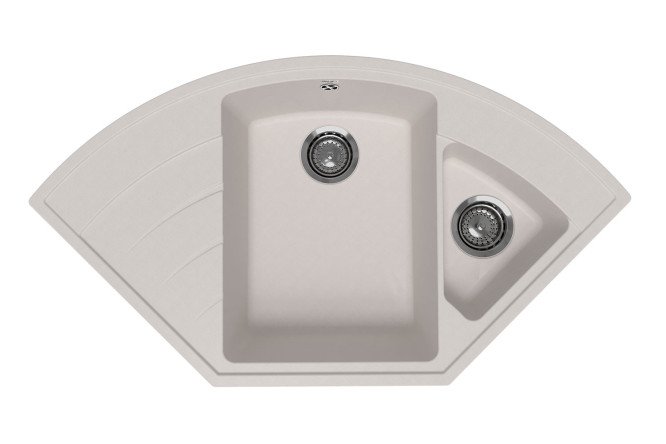Изображение товара Мойка врезная Marta с крылом 100х55х22 см из кварцевого композита
