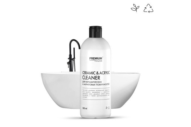 Изображение товара Гель для чистки PREMIUM HOUSE для акриловых керамических и сантехнических изделий
